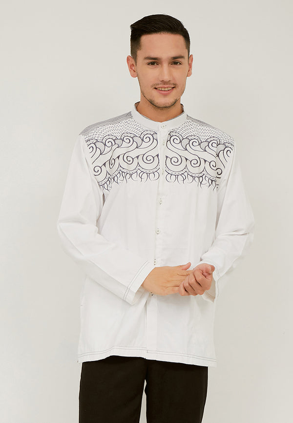 Woffi Man Marj Moslem Shirt Grey