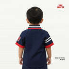Woffi Setelan Baju Bayi + Celana Bayi - Casual Baby Set Kemeja