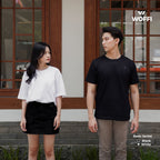 Woffi Man Kaos Pria - Draco Basic T-Shirt