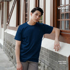 Woffi Man Kaos Pria - Draco Basic T-Shirt