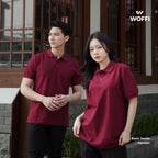 Woffi Man Kaos Kerah Pria - Cedric Basic Polo Shirt