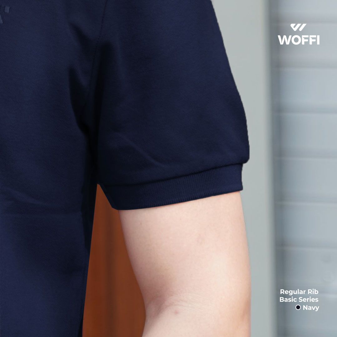 Woffi Man Kaos Kerah Pria - Cedric Basic Polo Shirt
