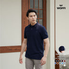 Woffi Man Kaos Kerah Pria - Cedric Basic Polo Shirt