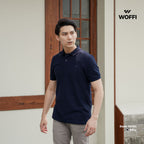 Woffi Man Kaos Kerah Pria - Cedric Basic Polo Shirt