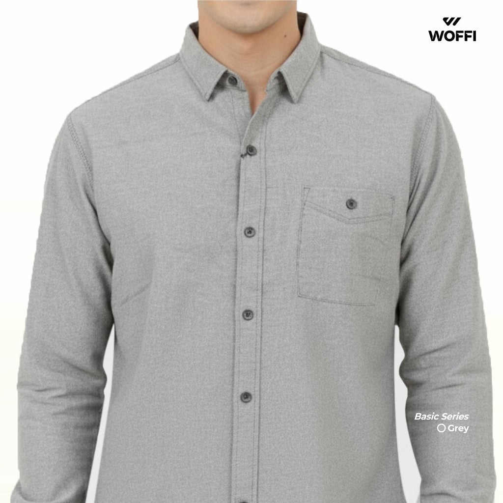 Woffi Man Kemeja - Essential Series Shirt #2