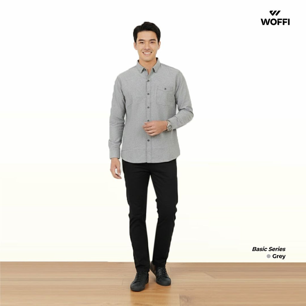 Woffi Man Kemeja - Essential Series Shirt #2