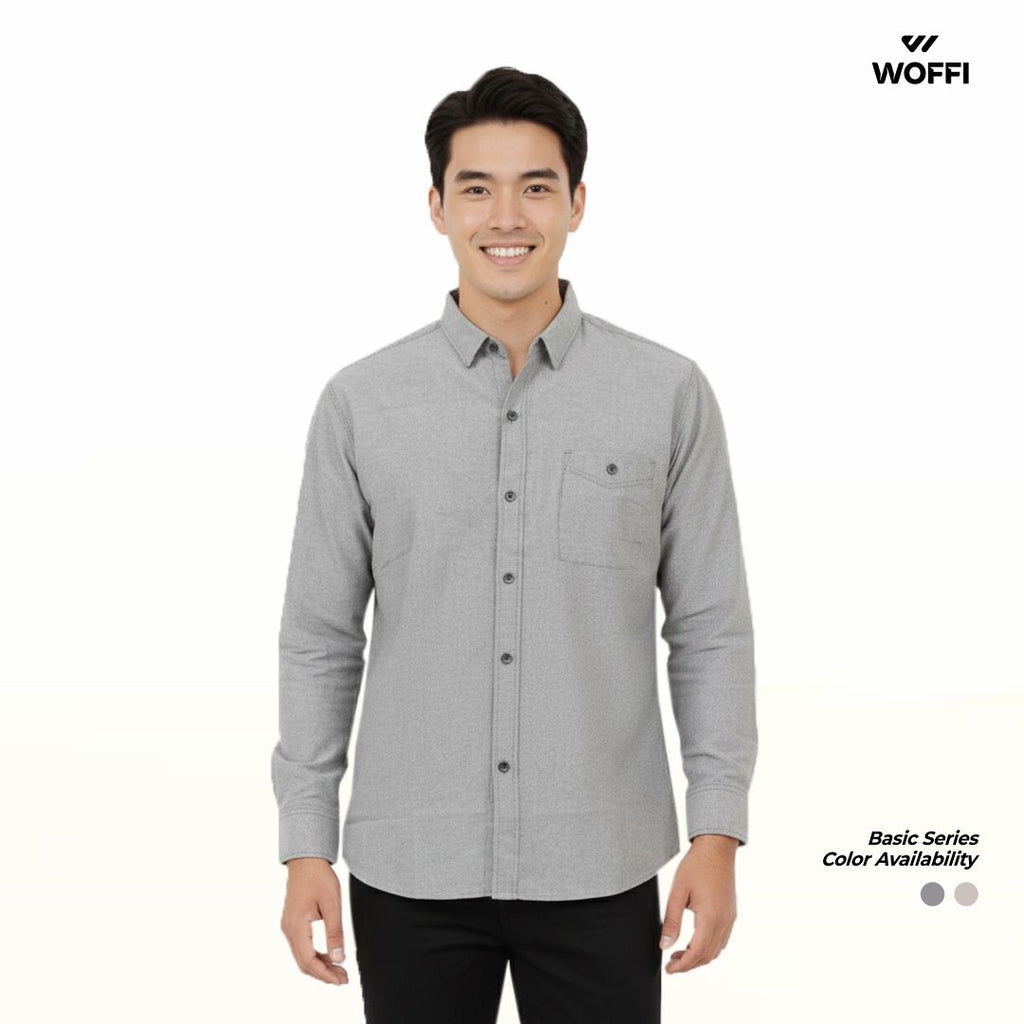 Woffi Man Kemeja - Essential Series Shirt #2