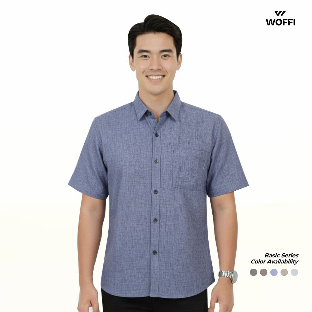 Woffi Man Kemeja - Essential Series Shirt