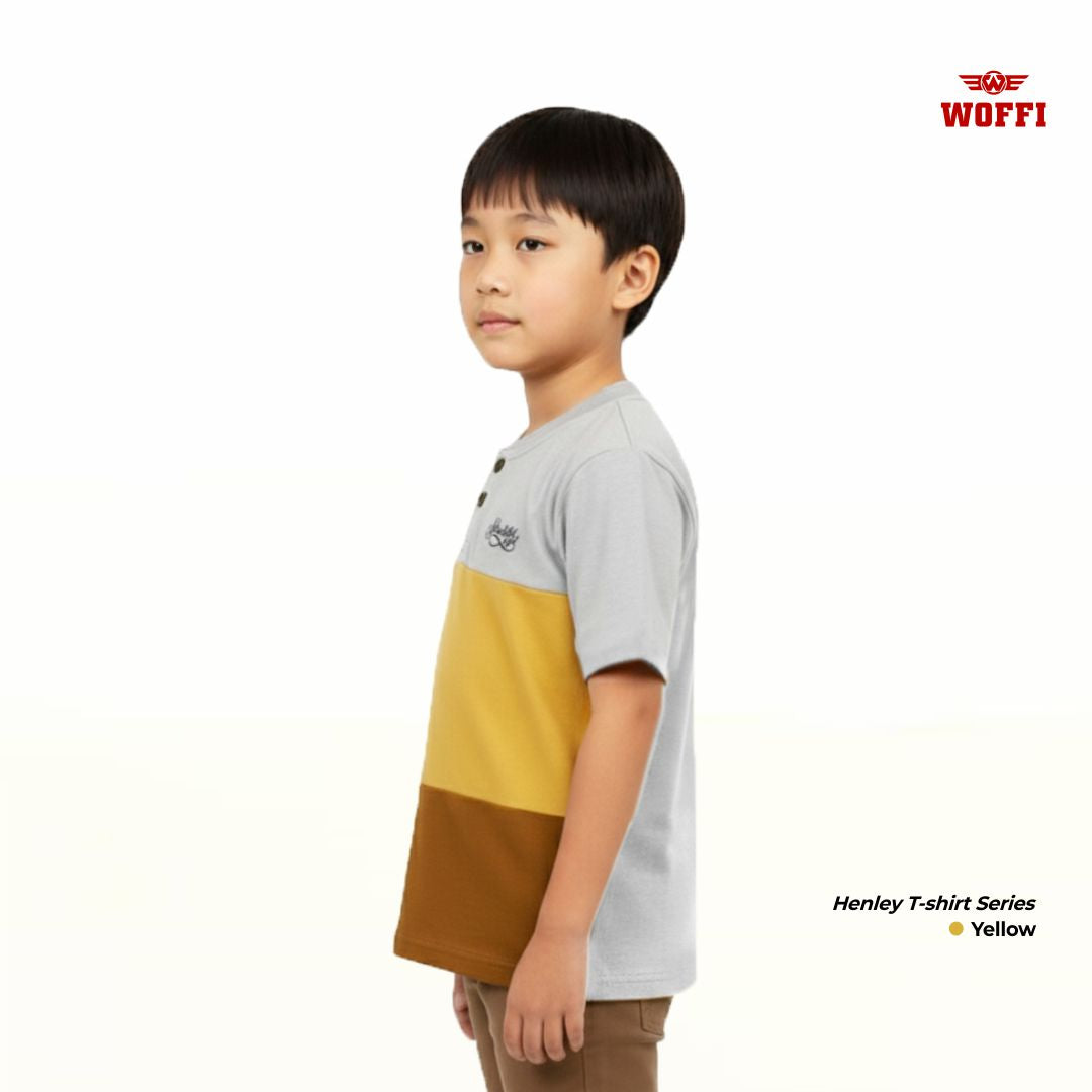 Woffi Kaos Anak Polo & Henley Colour Combination