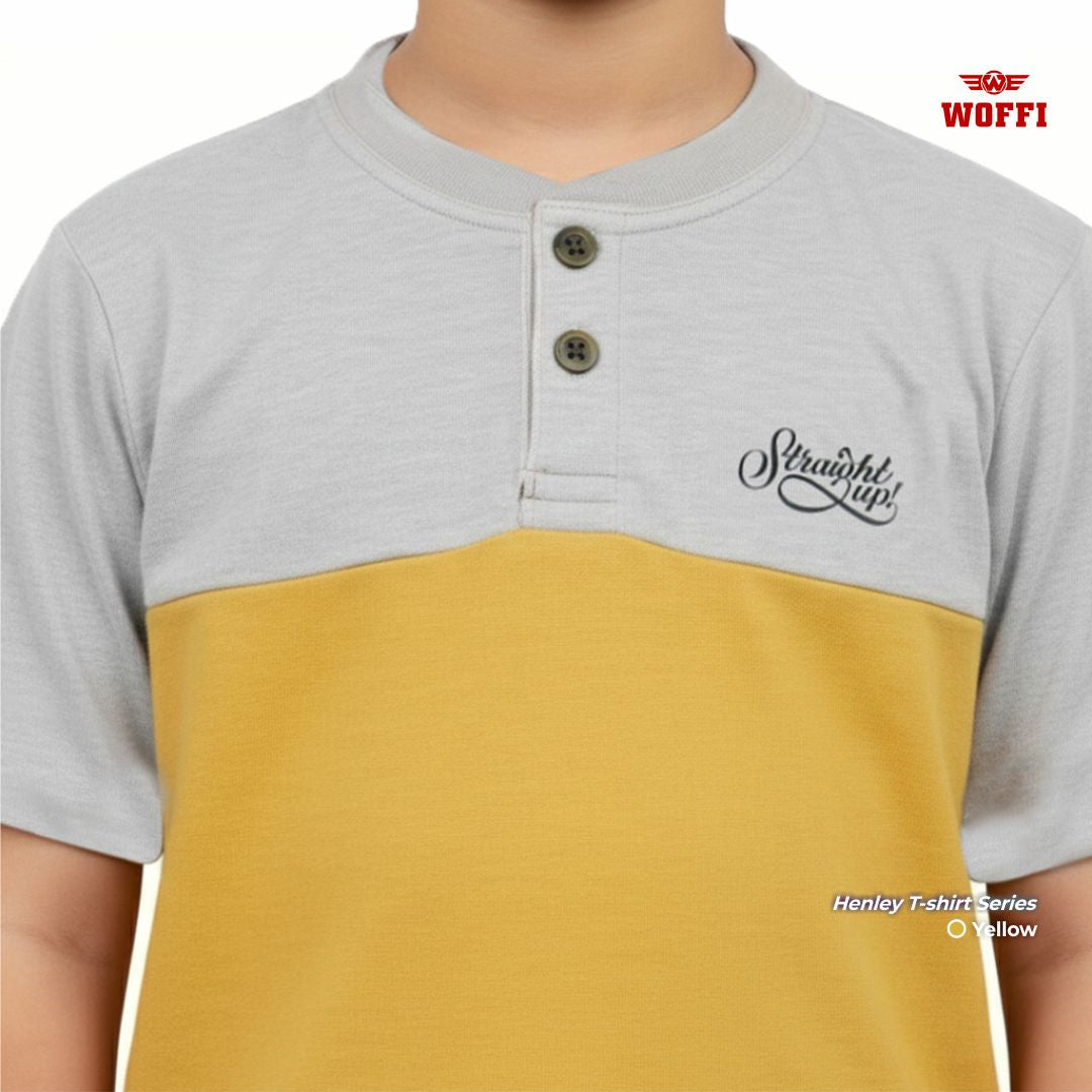 Woffi Kaos Anak Polo & Henley Colour Combination