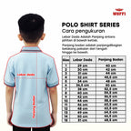Woffi Kaos Anak Polo & Henley Colour Combination