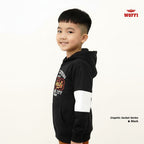 Woffi Jaket Anak Sablon