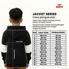 Woffi Jaket Anak Sablon