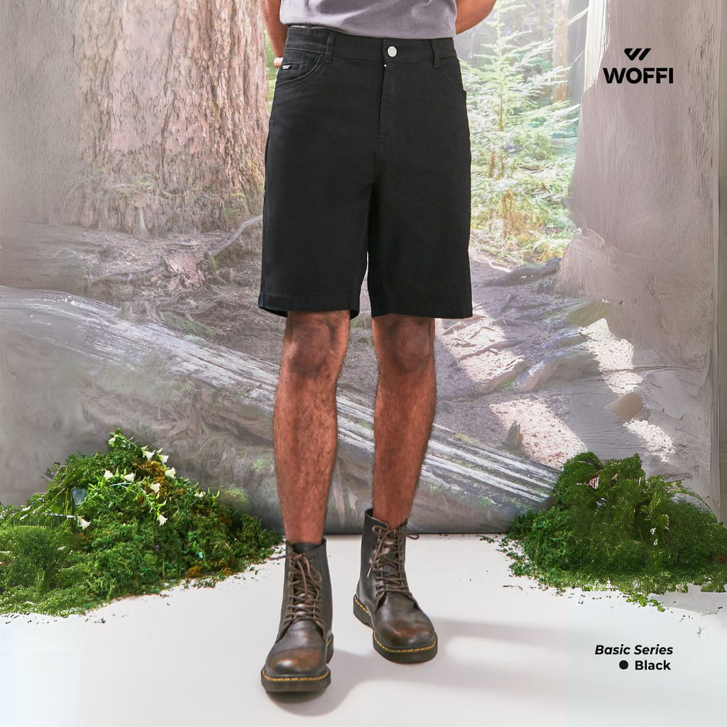 Woffi Man Celana Pendek - Elton Basic Chinos