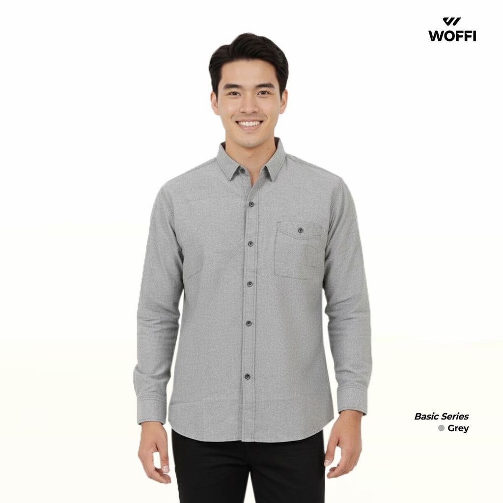 Woffi Man Kemeja - Essential Series Shirt #2