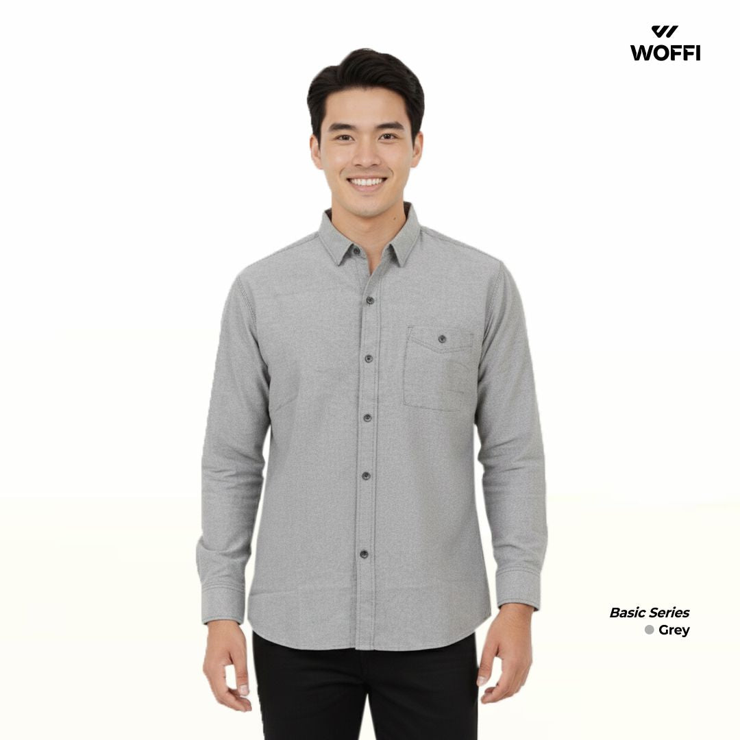 Woffi Man Kemeja - Essential Series Shirt #2