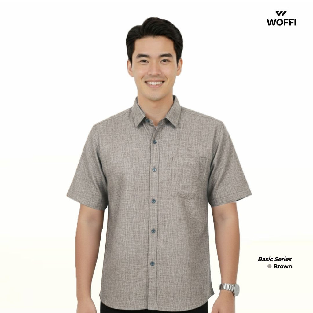 Woffi Man Kemeja - Essential Series Shirt
