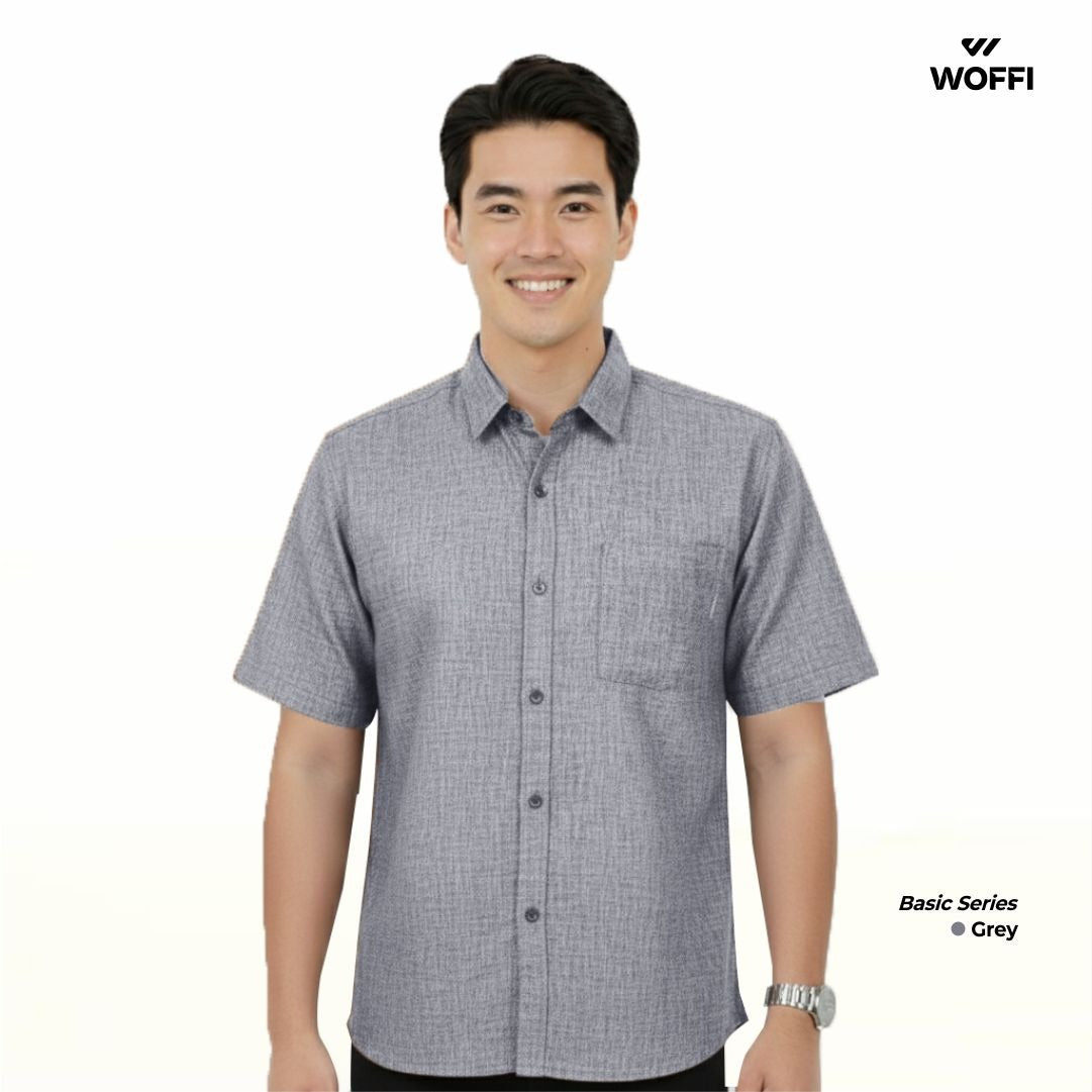 Woffi Man Kemeja - Essential Series Shirt