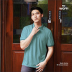 Woffi Man Kaos Kerah Pria - Theo Basic Polo Shirt