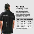 Woffi Man Kaos Kerah Pria - Theo Basic Polo Shirt