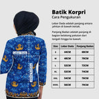 Woffi Man x Batik Wibowo - Seragam Kemeja Batik Korpri