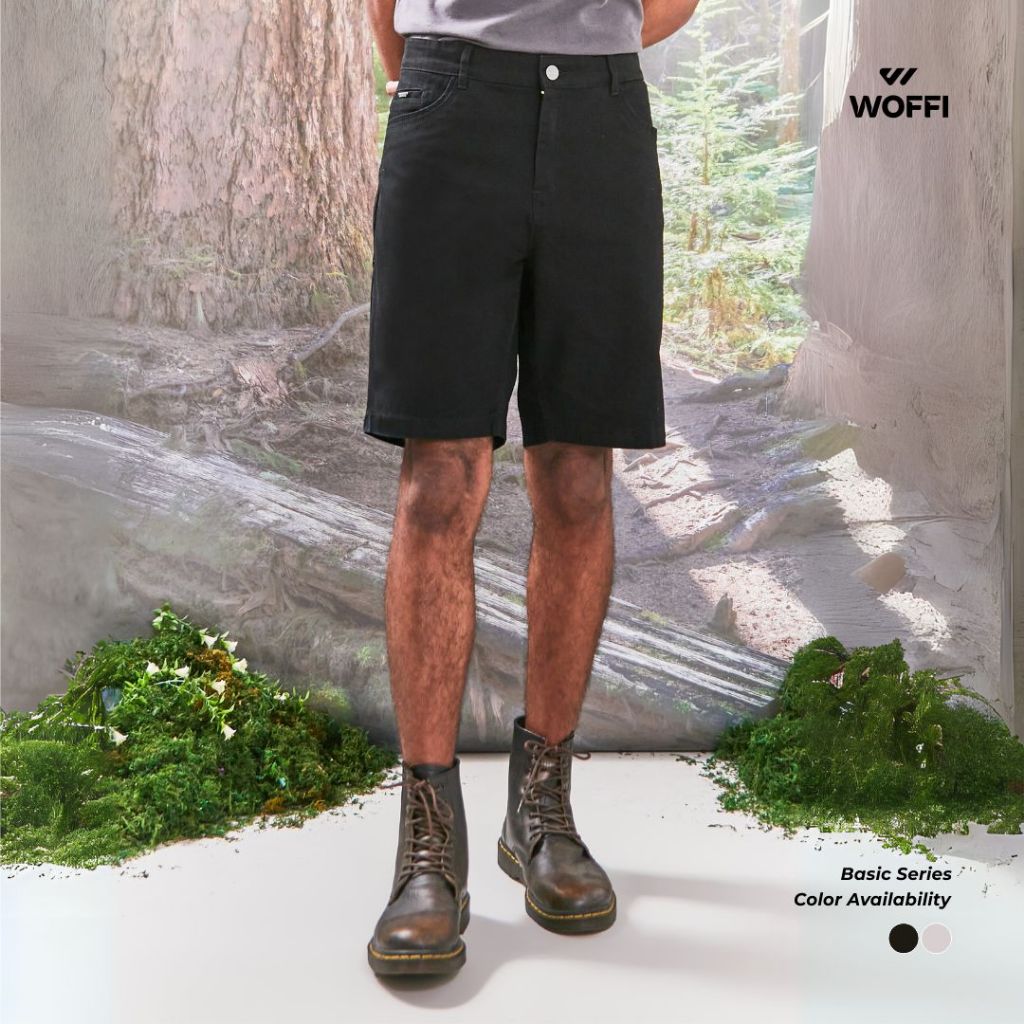 Woffi Man Celana Pendek - Elton Basic Chinos