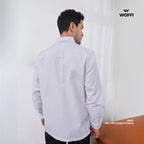 Woffi Man Kemeja - Seragam Putih PDH PNS ASN Lengan Panjang