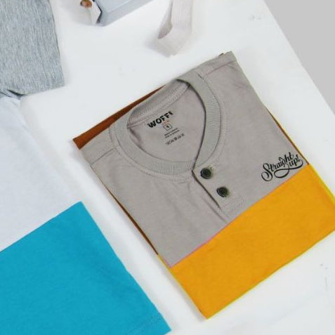 Woffi Kaos Anak Polo & Henley Colour Combination