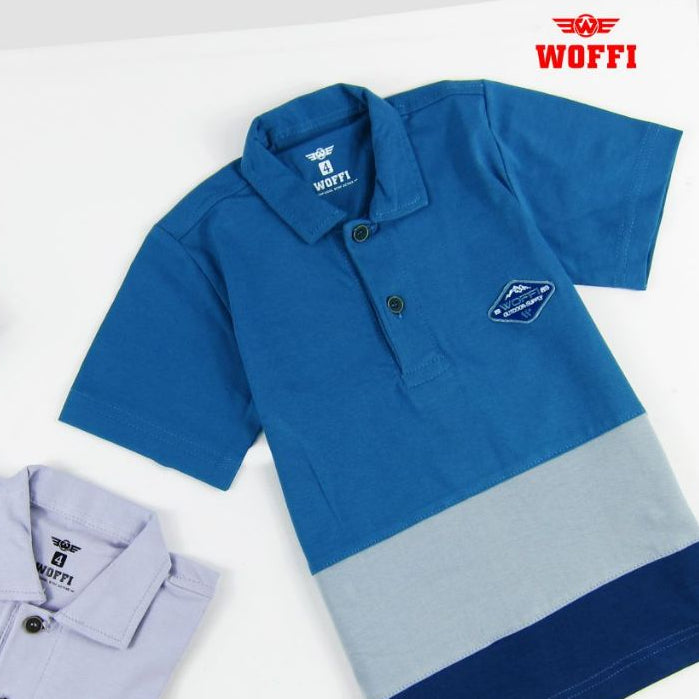 Woffi Kaos Anak Polo & Henley Colour Combination