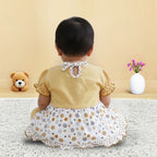Woffi Setelan Baju Bayi + Celana Bayi - Small Polkadot & Spiral Series