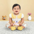 Woffi Setelan Baju Bayi + Celana Bayi - Big Polkadot & Stripes Series