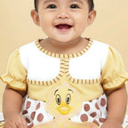 Woffi Setelan Baju Bayi + Celana Bayi - Big Polkadot & Stripes Series