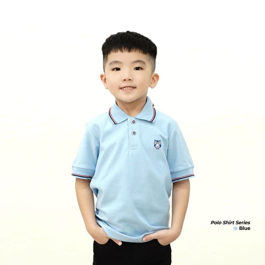 Woffi Kaos Anak Polo Owl Basic Colour