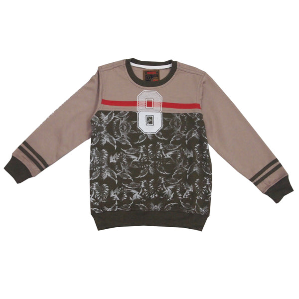 Woffi Sweater Anak 8 STR Cokelat