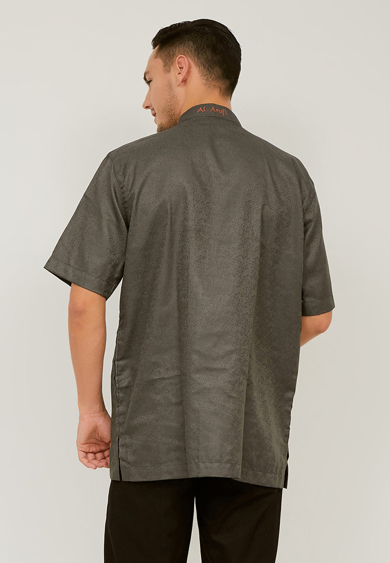 Woffi Man Zaatari  Moslem Shirt Grey