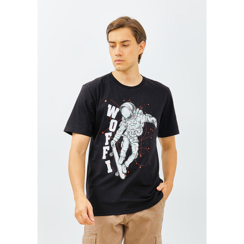 Woffi Man Kaos Pria - Reg Skate T-Shirt