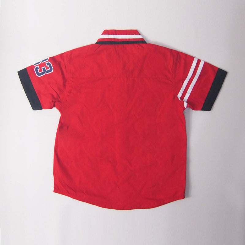 Woffi Setelan Baju Bayi + Celana Bayi - Authentic Central Baby Set Red