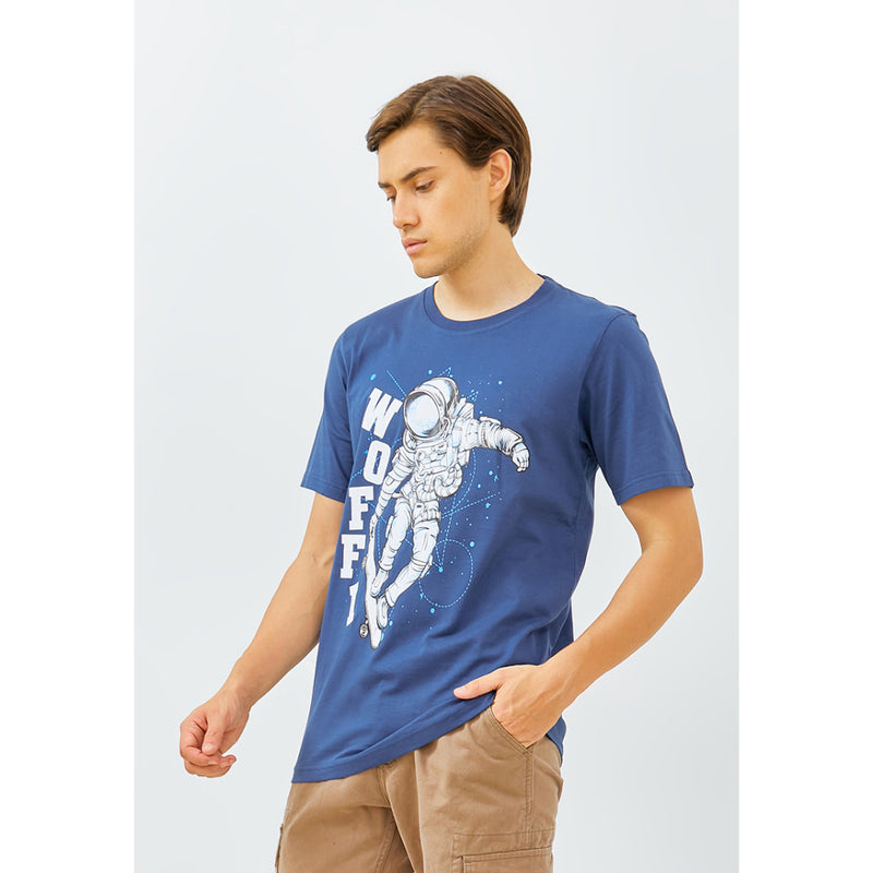 Woffi Man Kaos Pria - Reg Skate T-Shirt